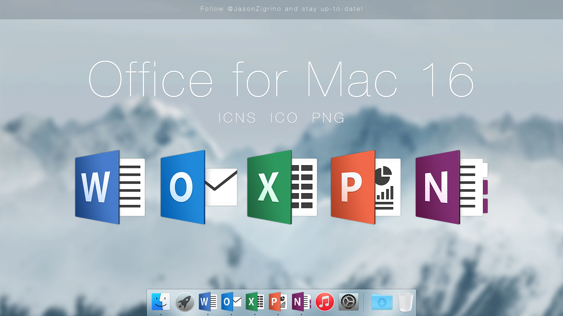 office for mac icons