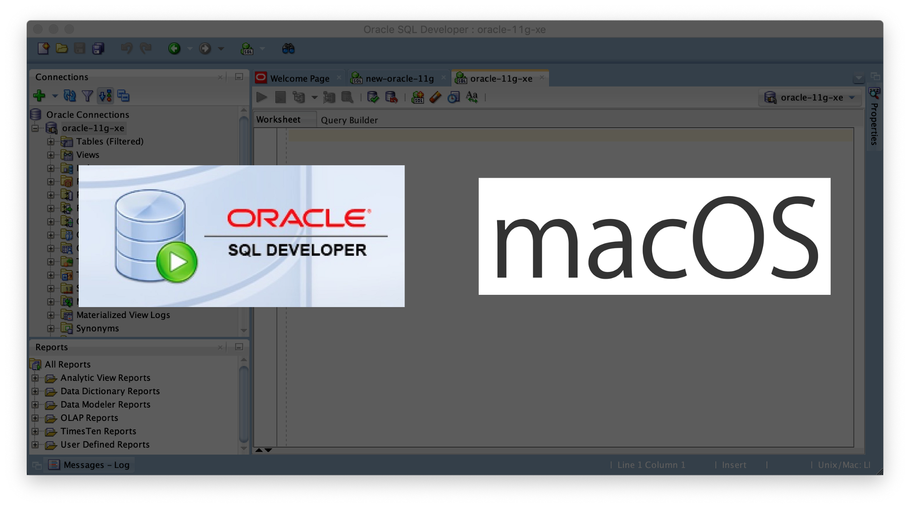 oracle sql practice server for mac users